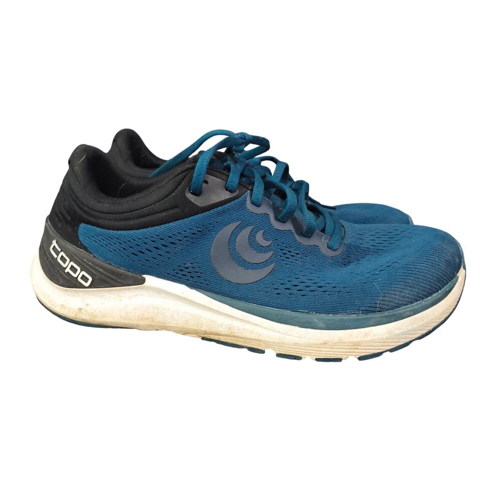 Topo Athletic Shoes Mens Size  8  Navy/Black Ultrafly 3 Running ZipFoam